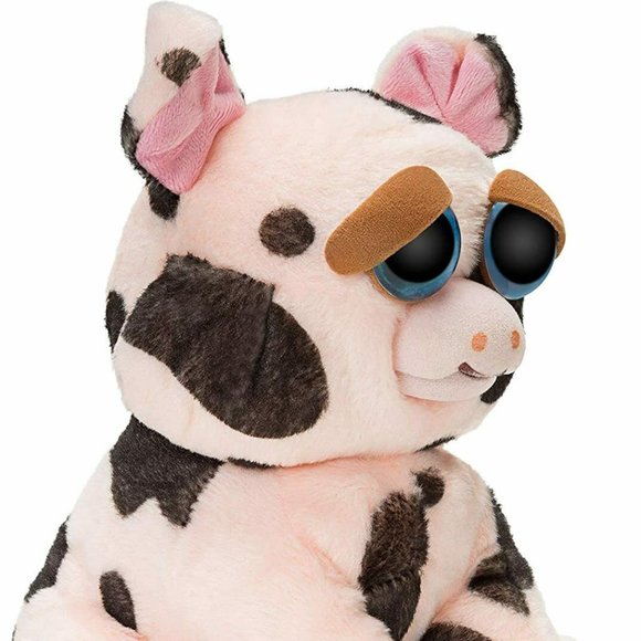 Feisty Pets Mort The Snort Spotted Pig Stuffed - Picture 5 of 9